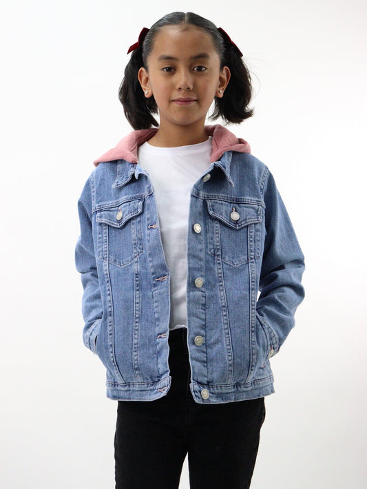 Chamarra edición especial con lentejuela reversible de mariposa