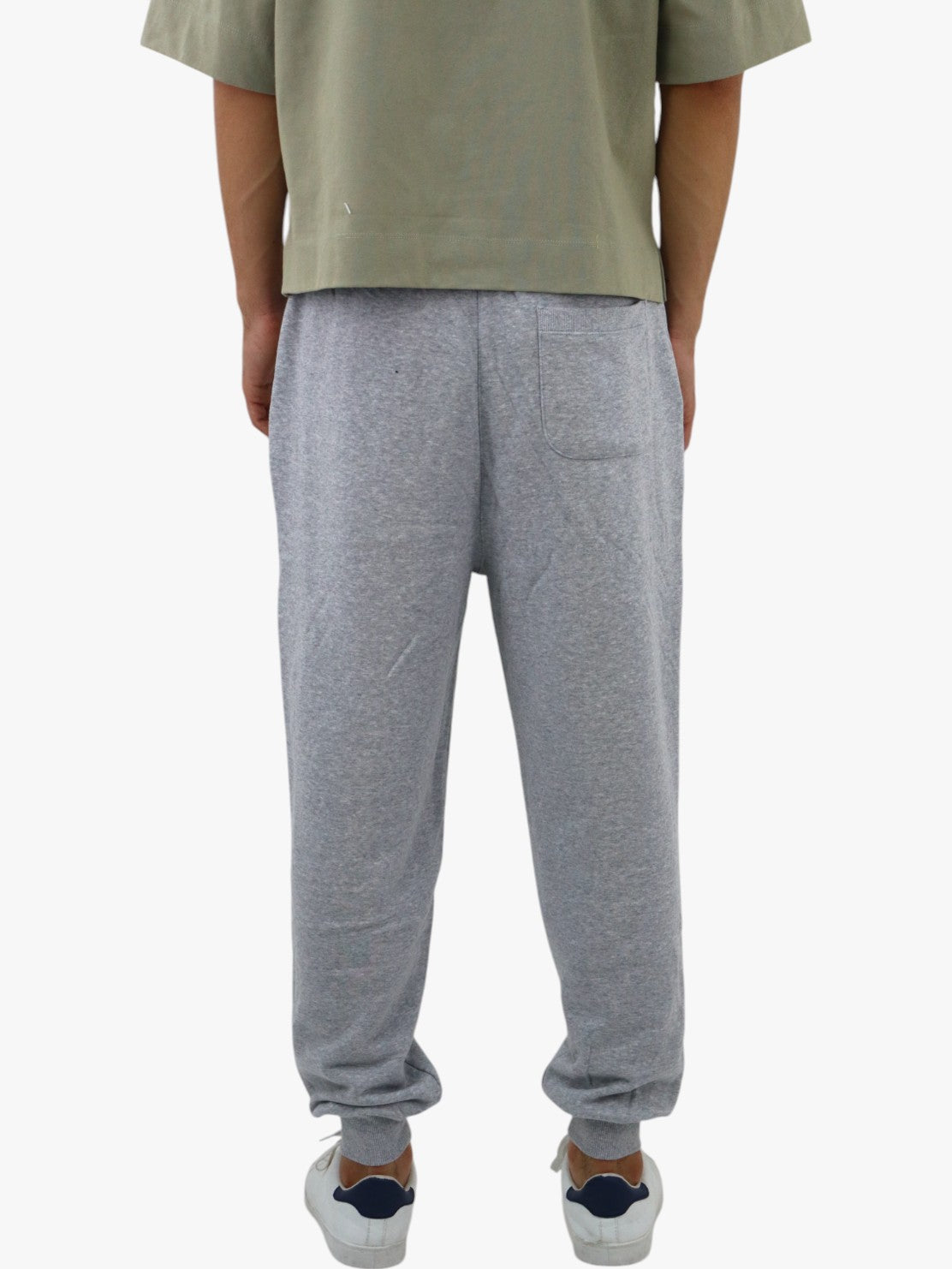 Jogger tipo pants de color gris