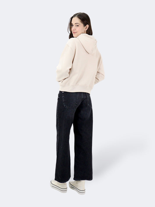 Jeans Wide Leg-Tiro Alto