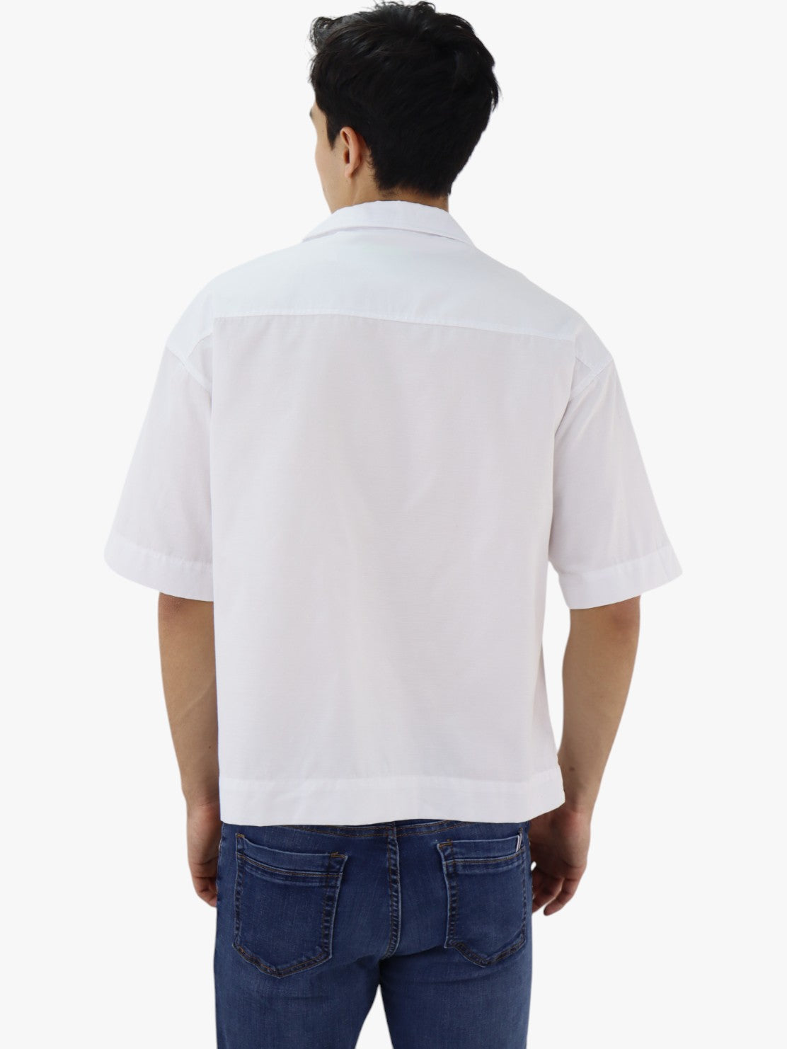 Camisa oversize con bolsillos