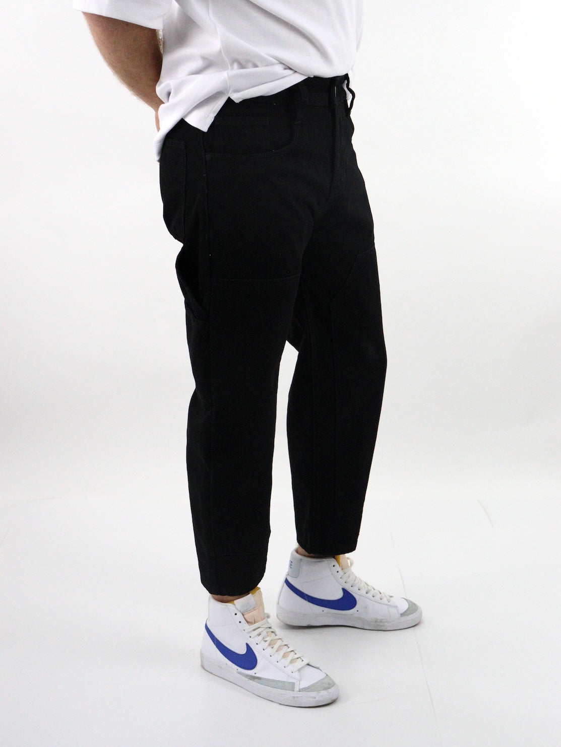 Jeans loose de color negro