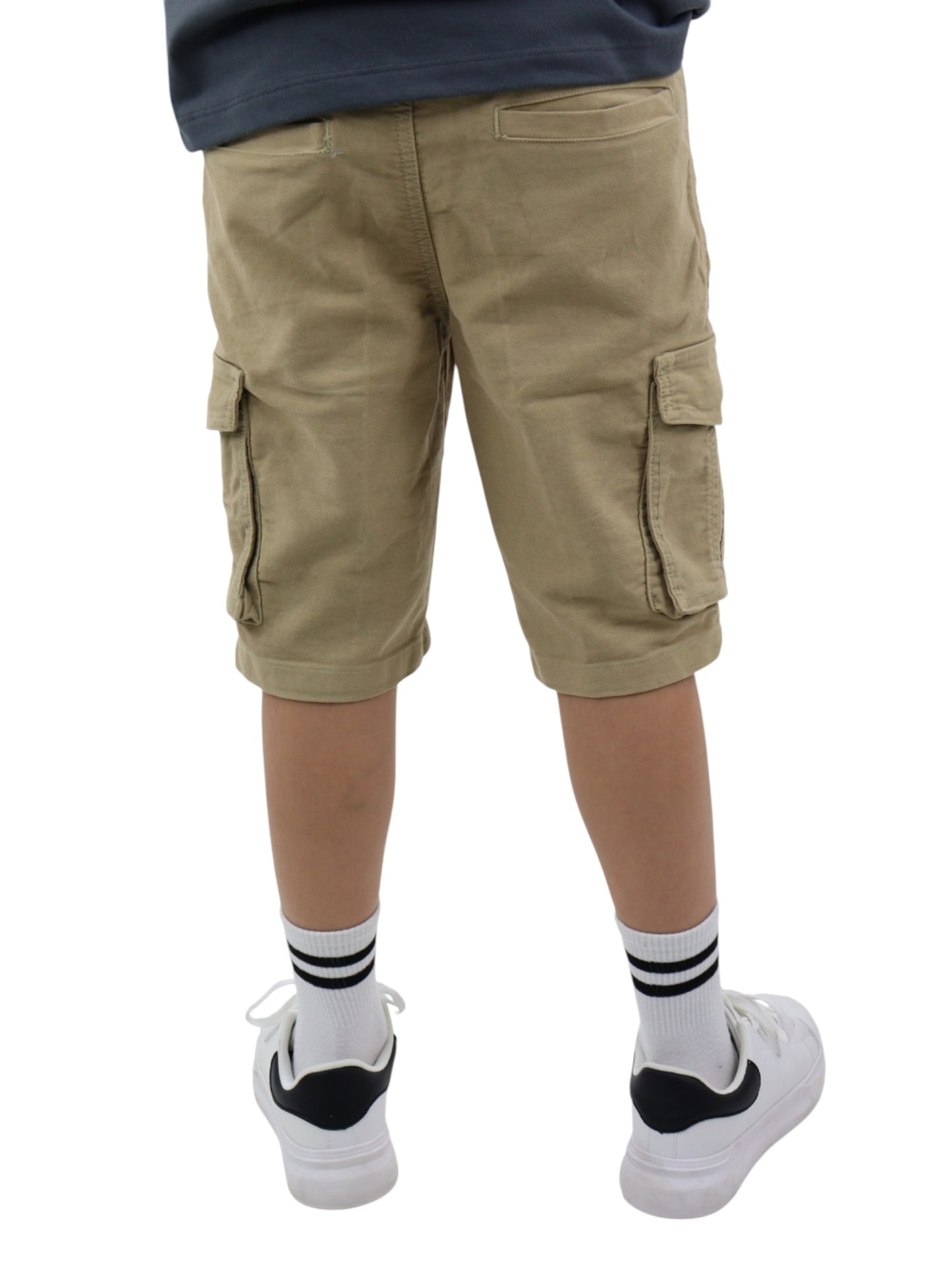 Bermuda cargo beige claro