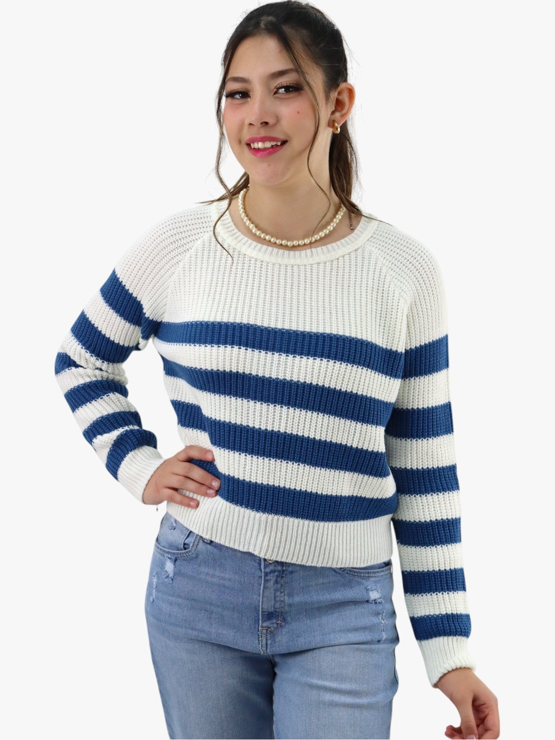 Suéter a rayas