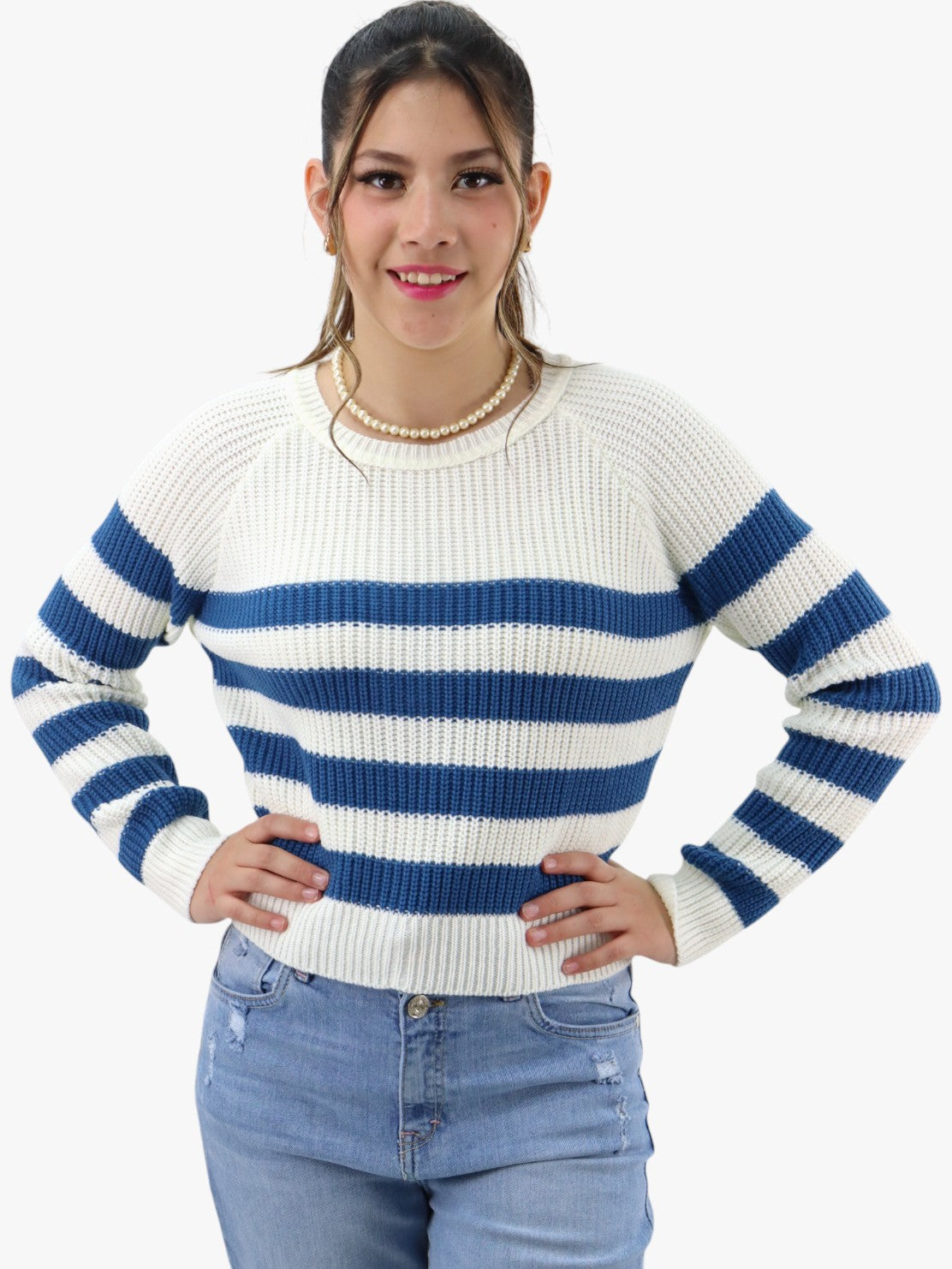Suéter a rayas