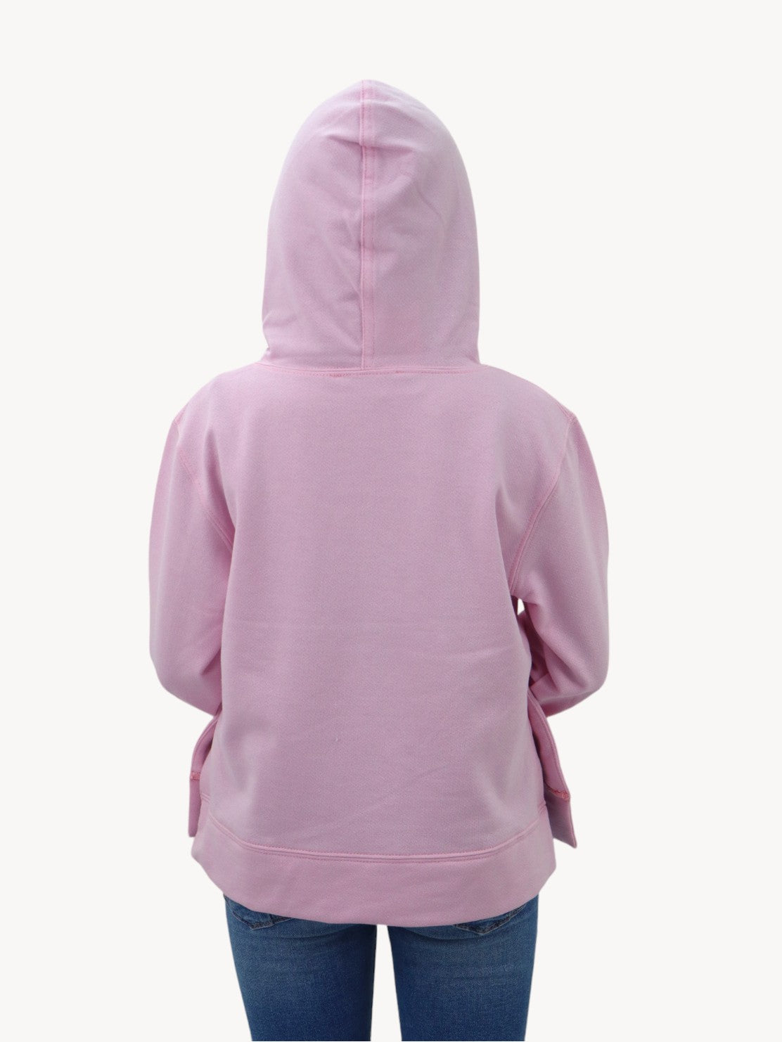 Sudadera con capucha rosa