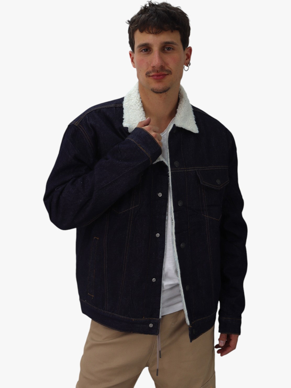 Chamarra con forro polar