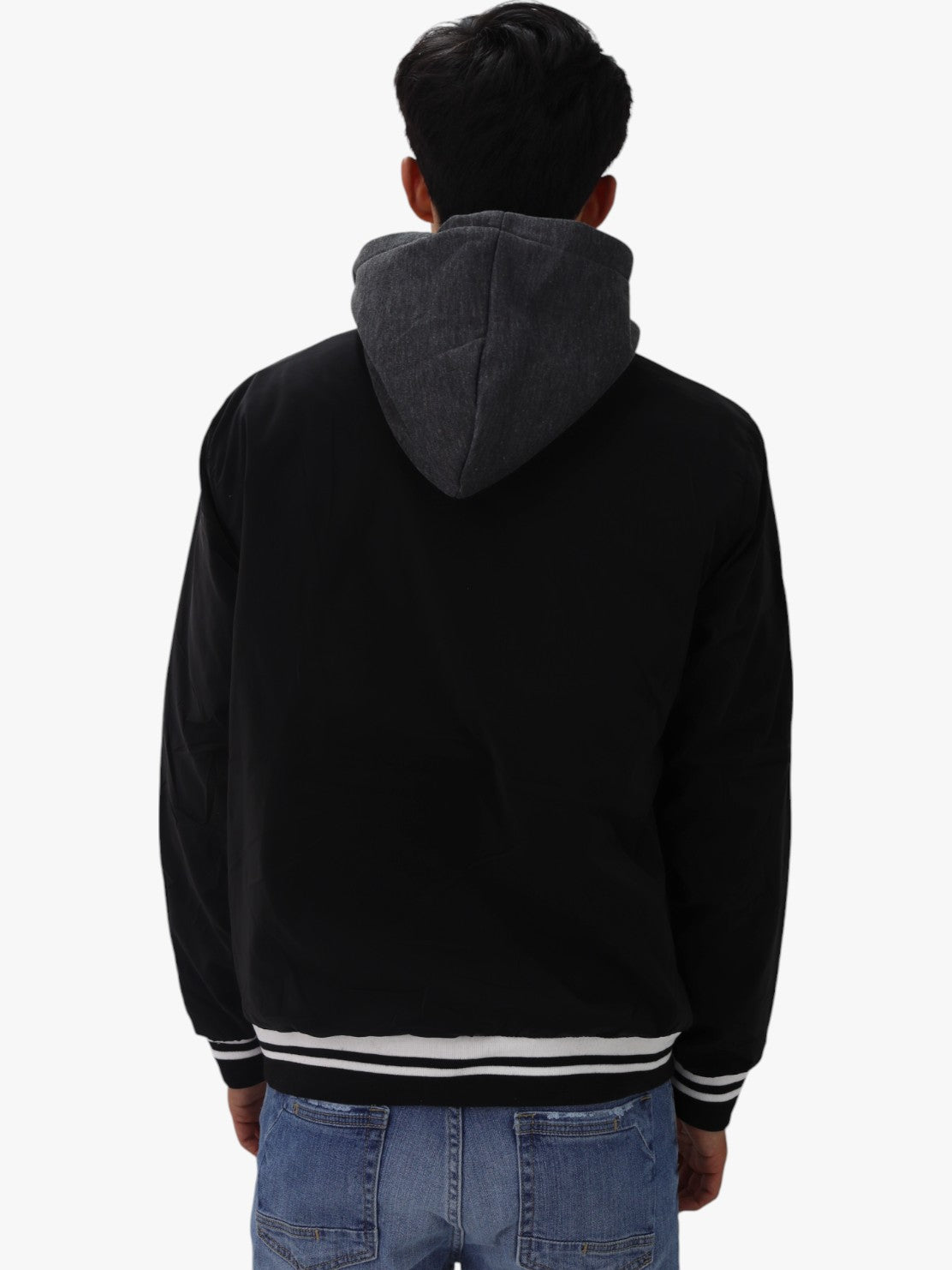 Chamarra bomber-Negro