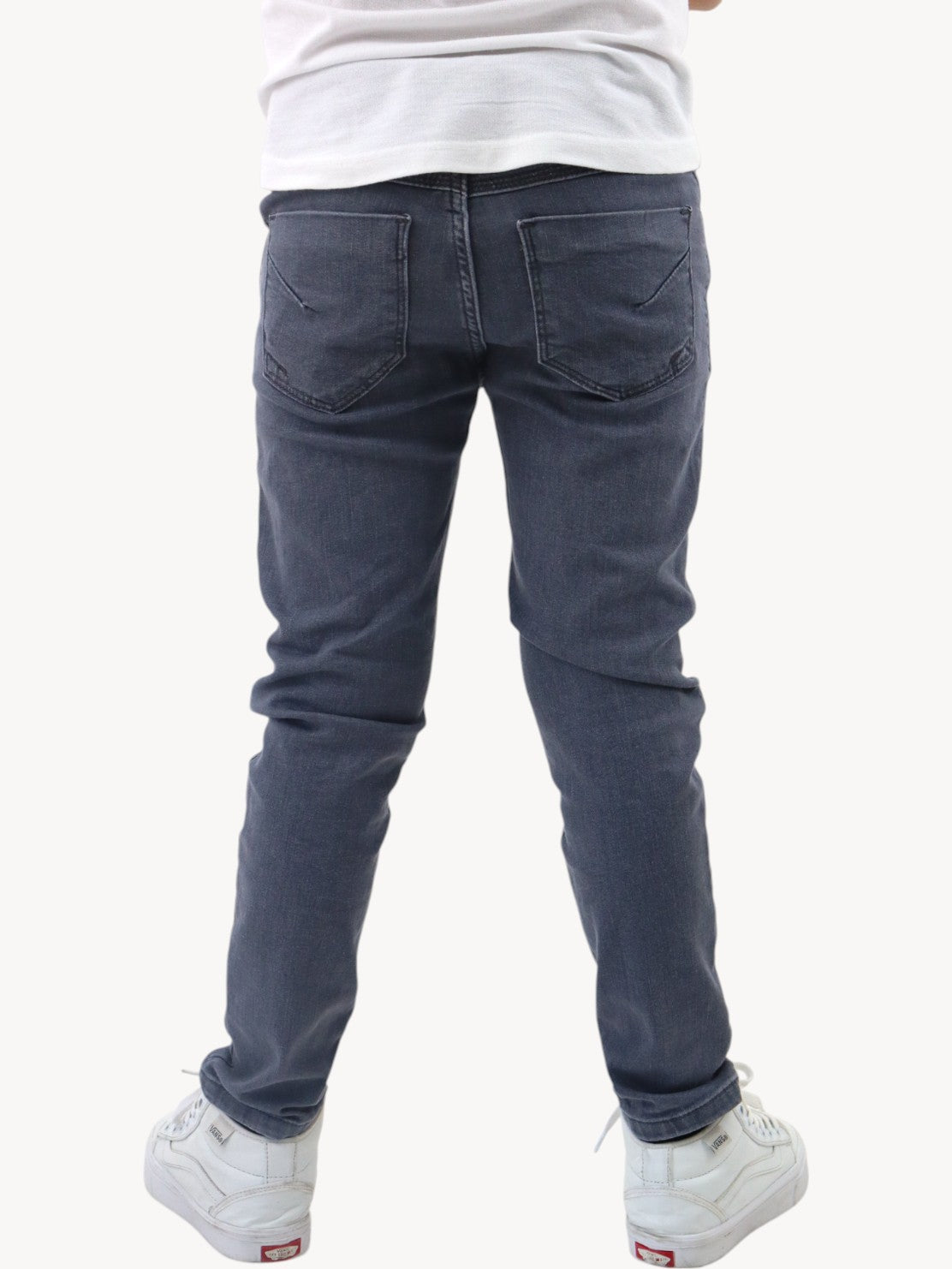 Jeans skinny gris oscuro