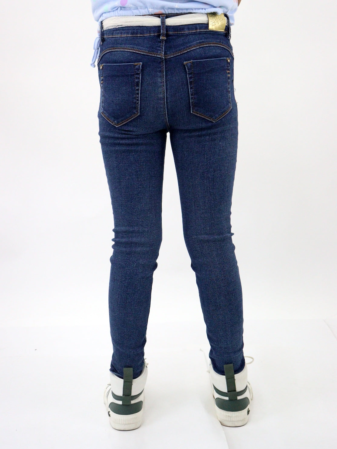 Jeans skinny azul oscuro
