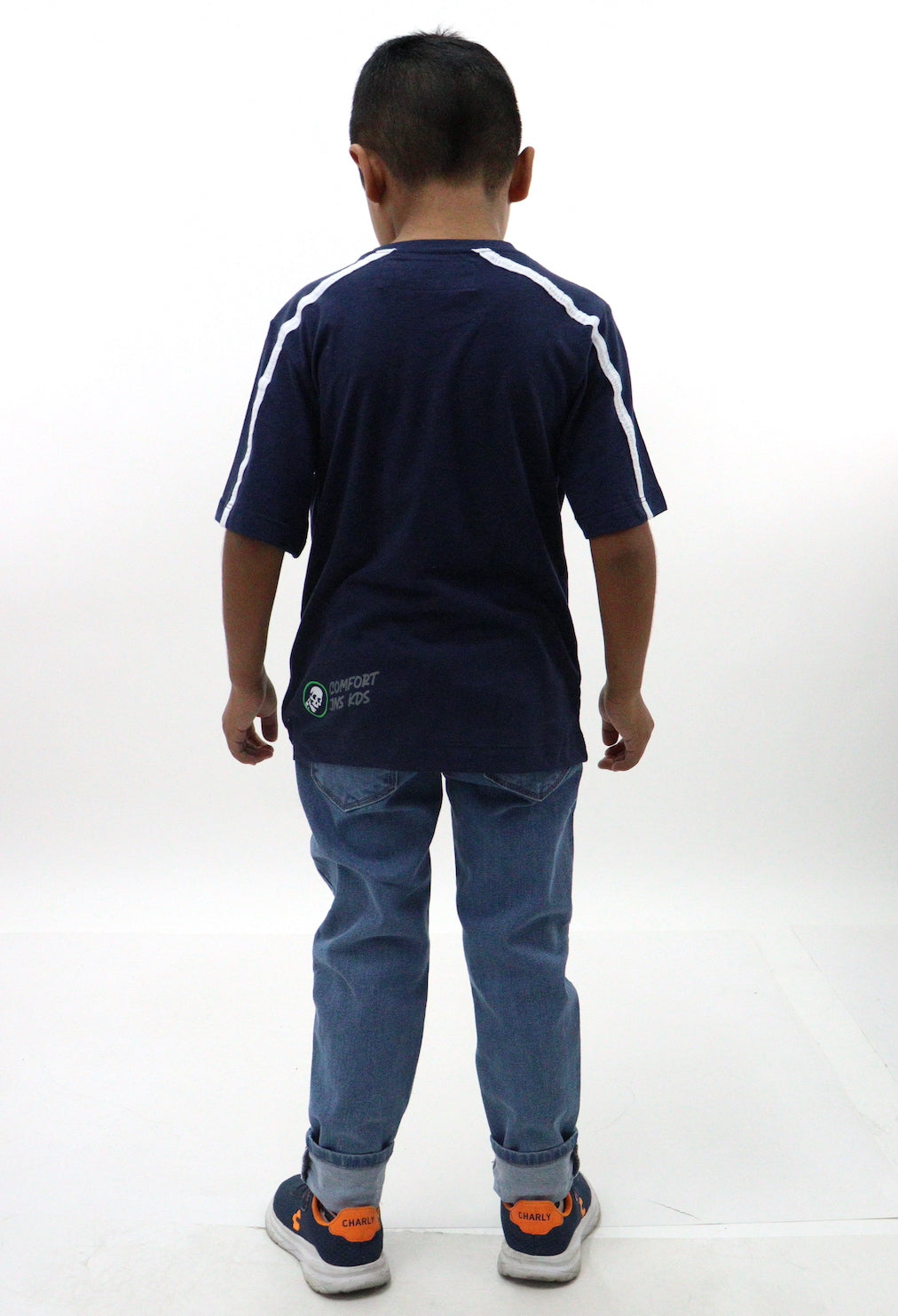 Jeans skinny azul medio