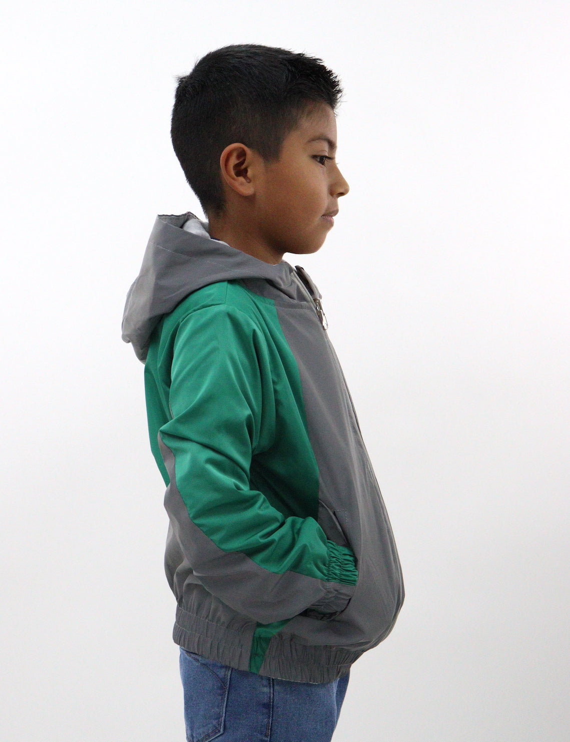 Chamarra rompevientos doble vista