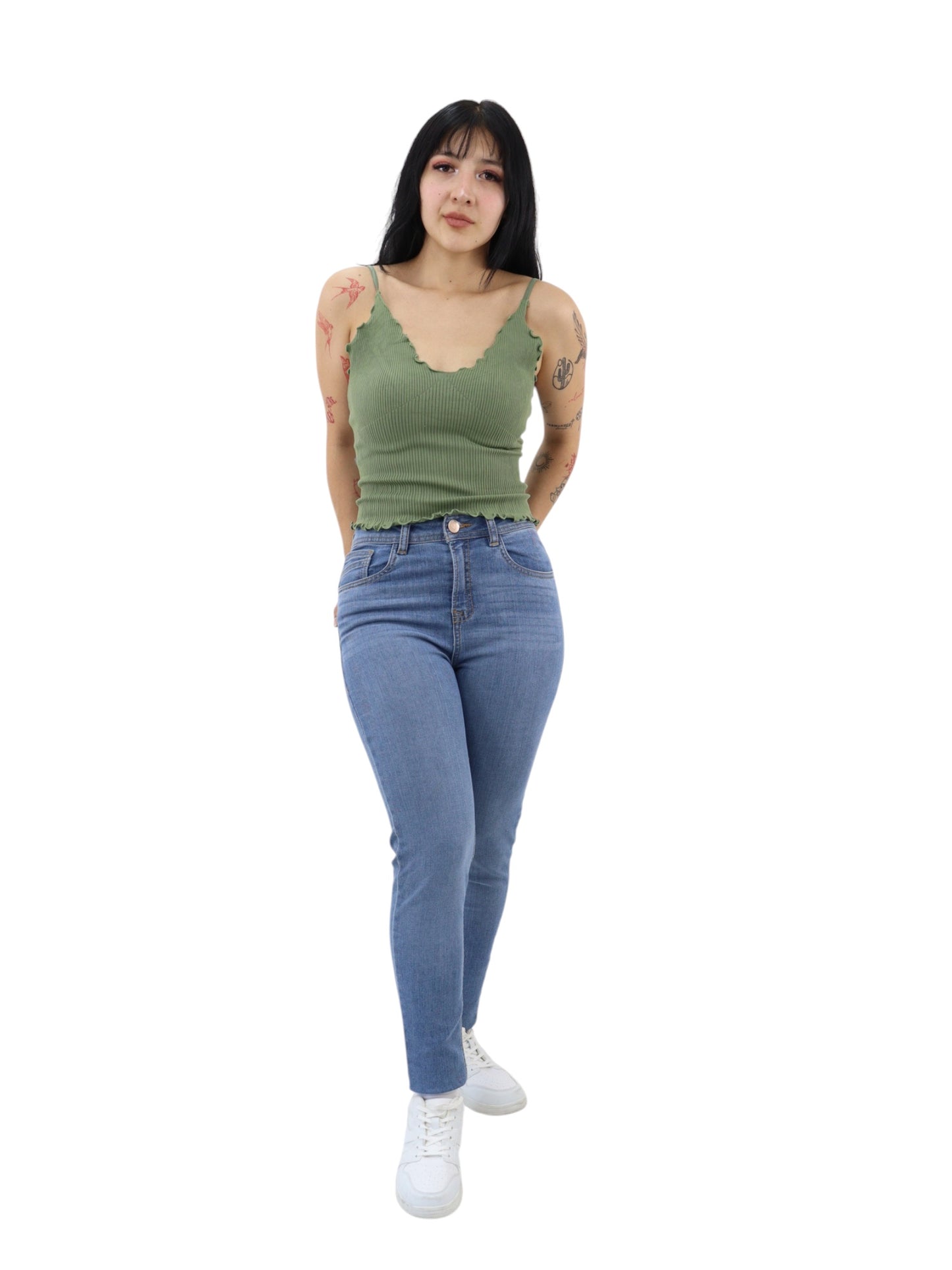 Top Tank Verde Militar