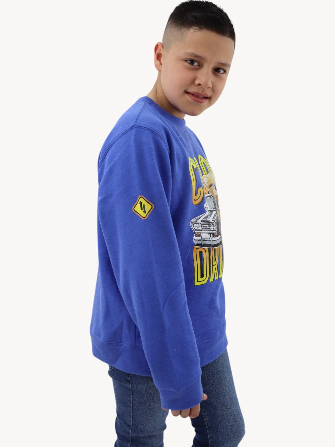 Sudadera con estampado de oso cool