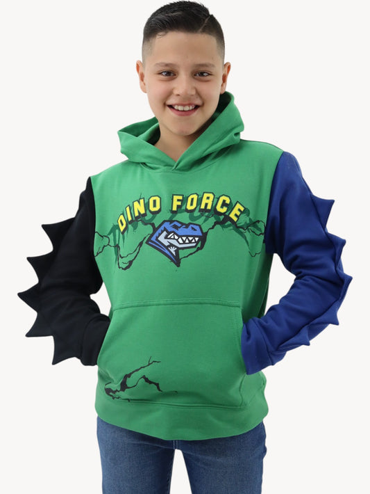 Sudadera con diseño de dinosaurio