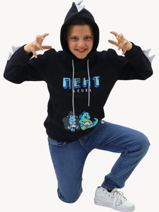 Sudadera con diseño de dinosaurio