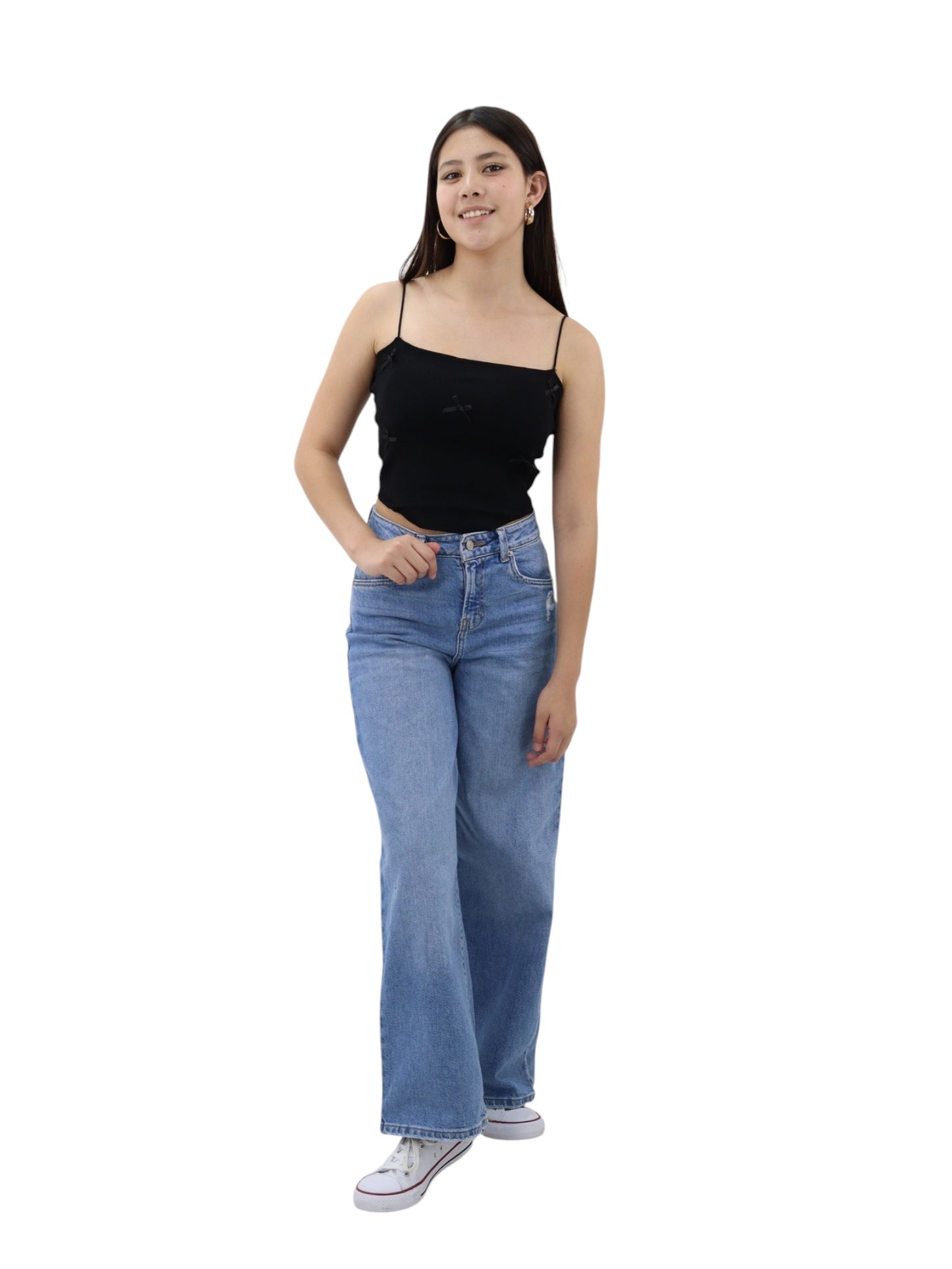 Blusa tank coquette