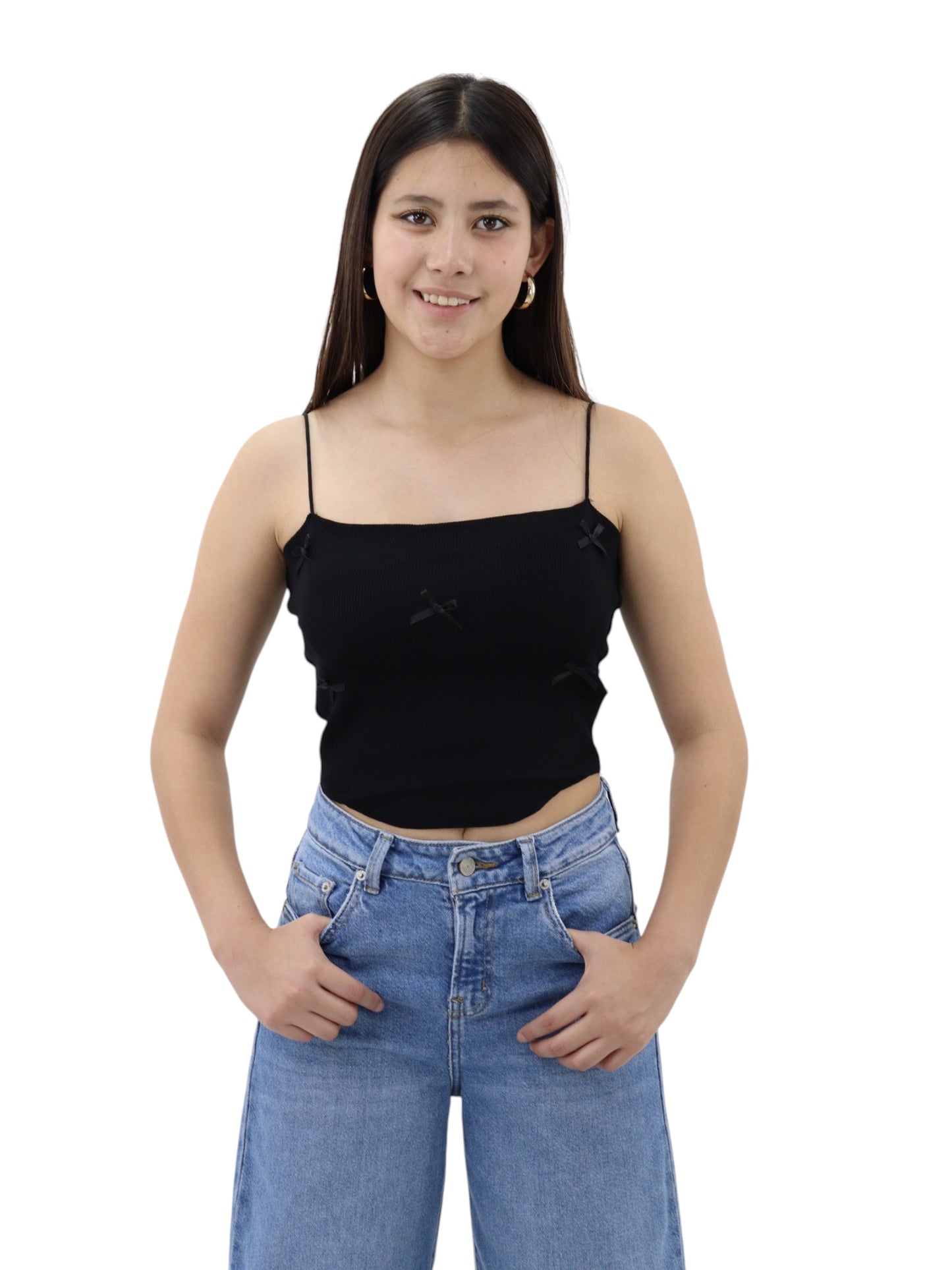 Blusa tank coquette
