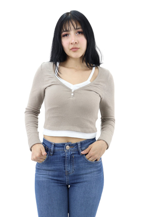 Blusa Manga Larga