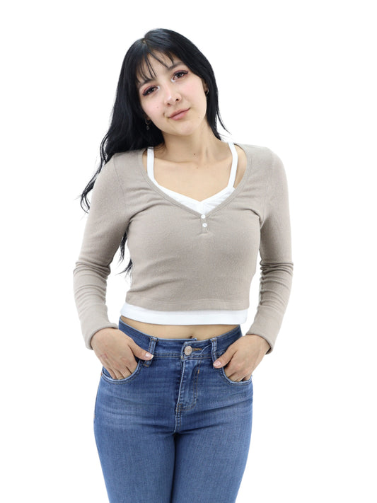 Blusa Manga Larga
