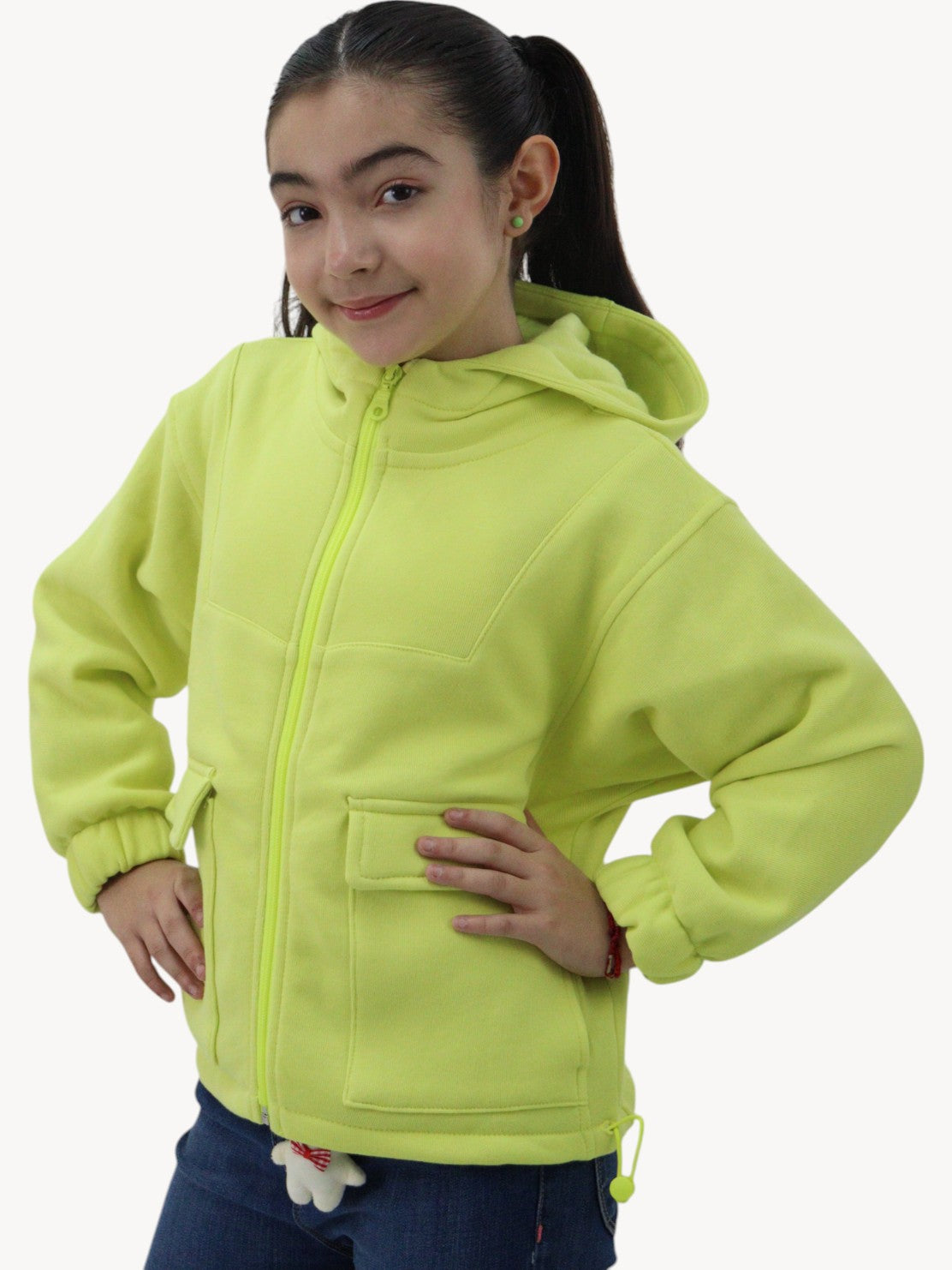 Chamarra con capucha