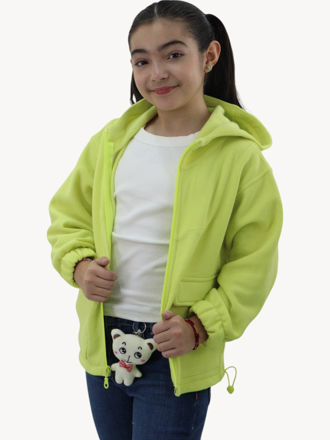 Chamarra con capucha