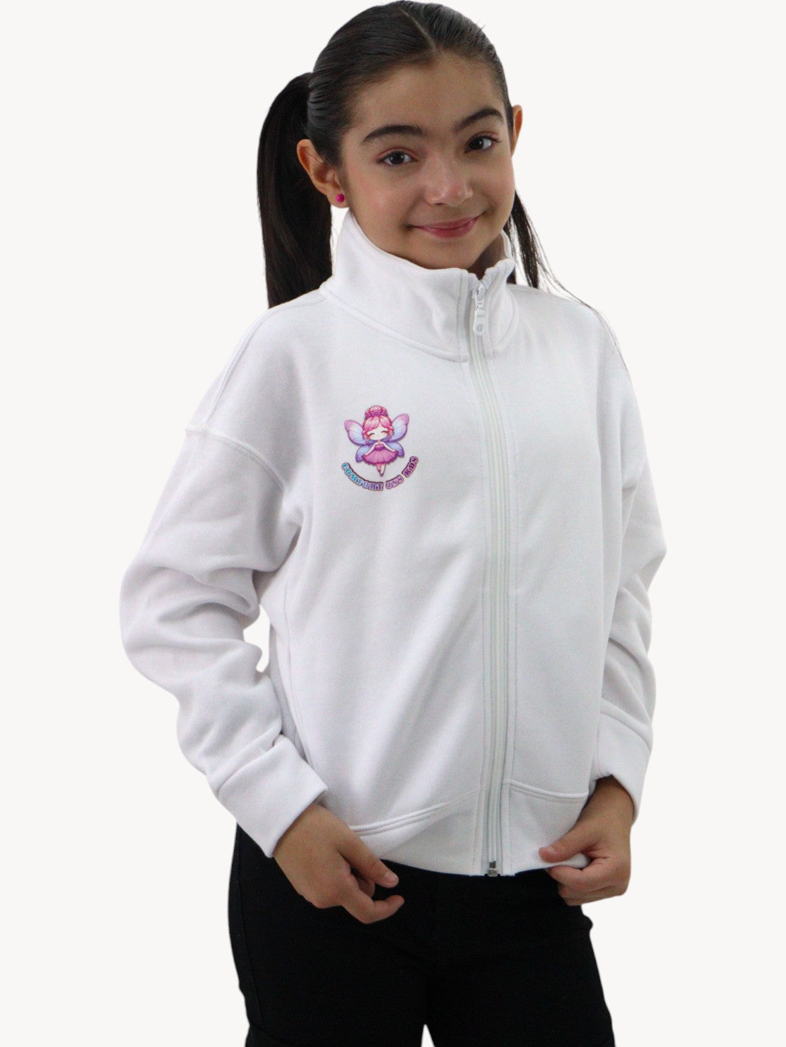 Chamarra con estampado