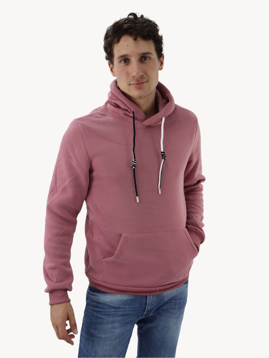 Hoodie unisex rosa palo