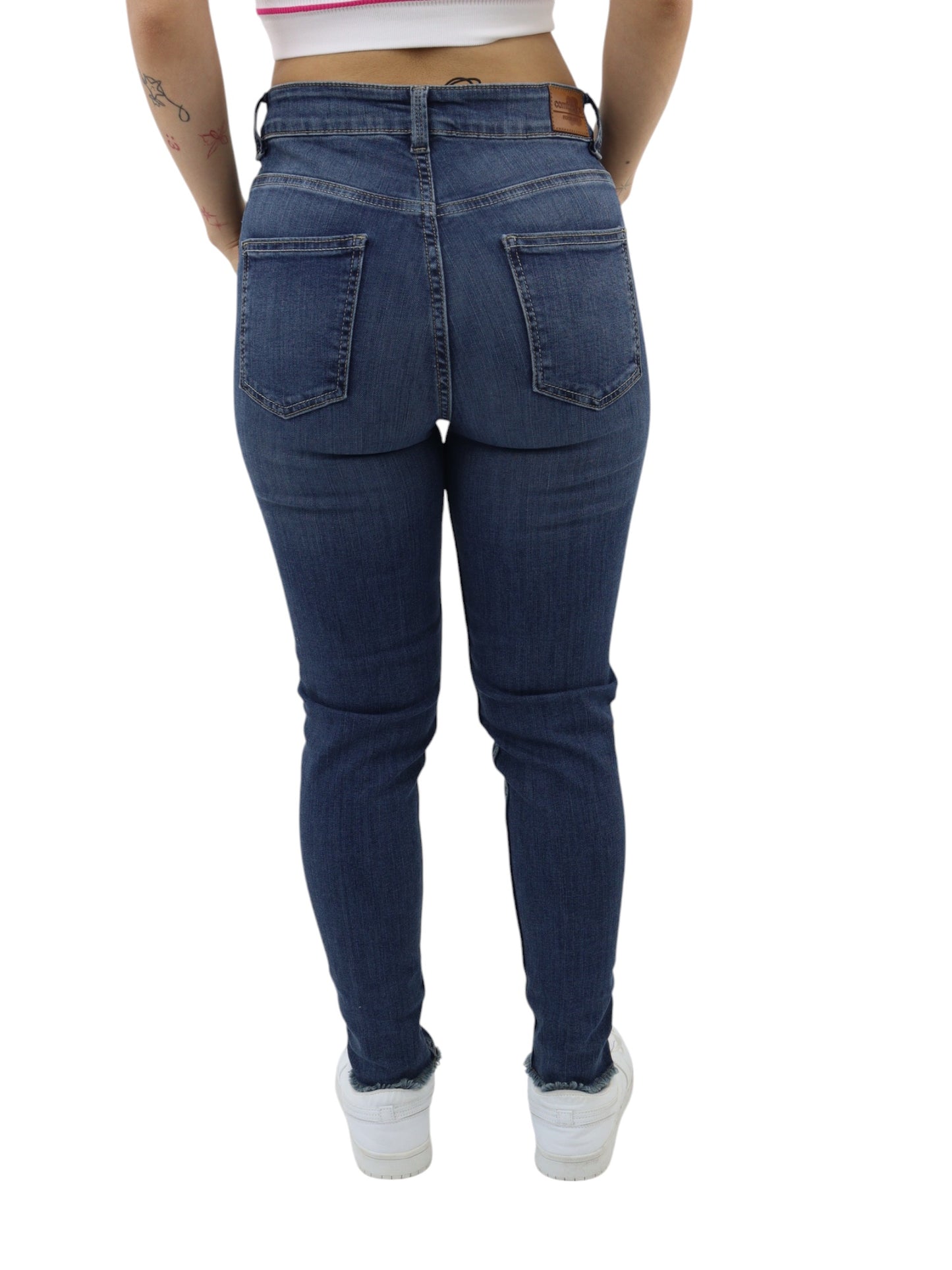 Jeans skinny azul oscuro