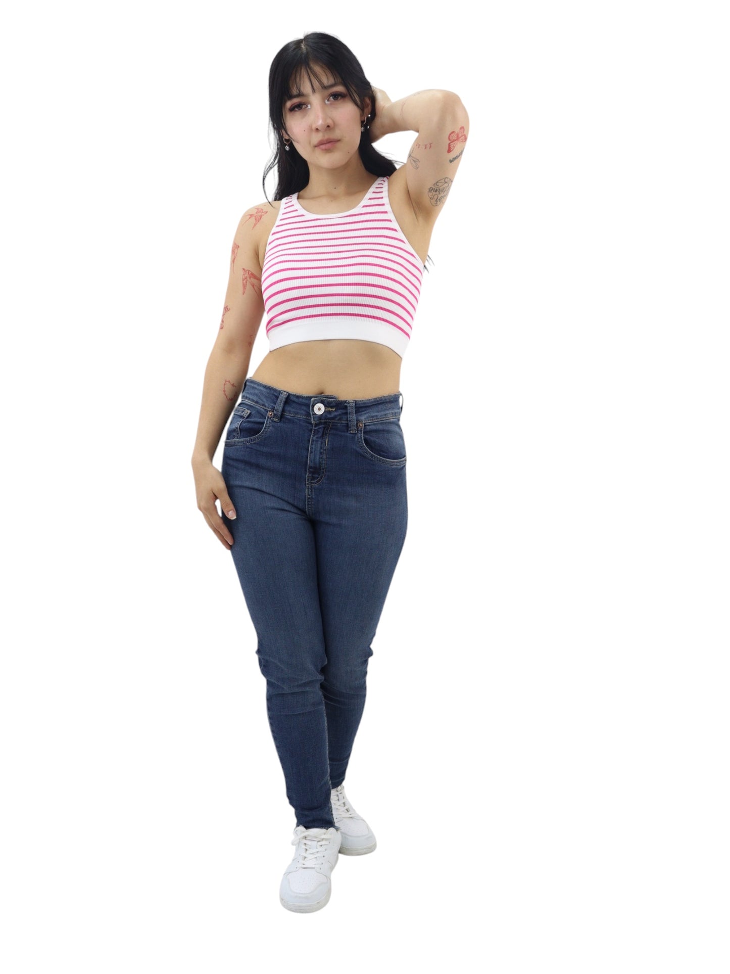 Jeans skinny azul oscuro