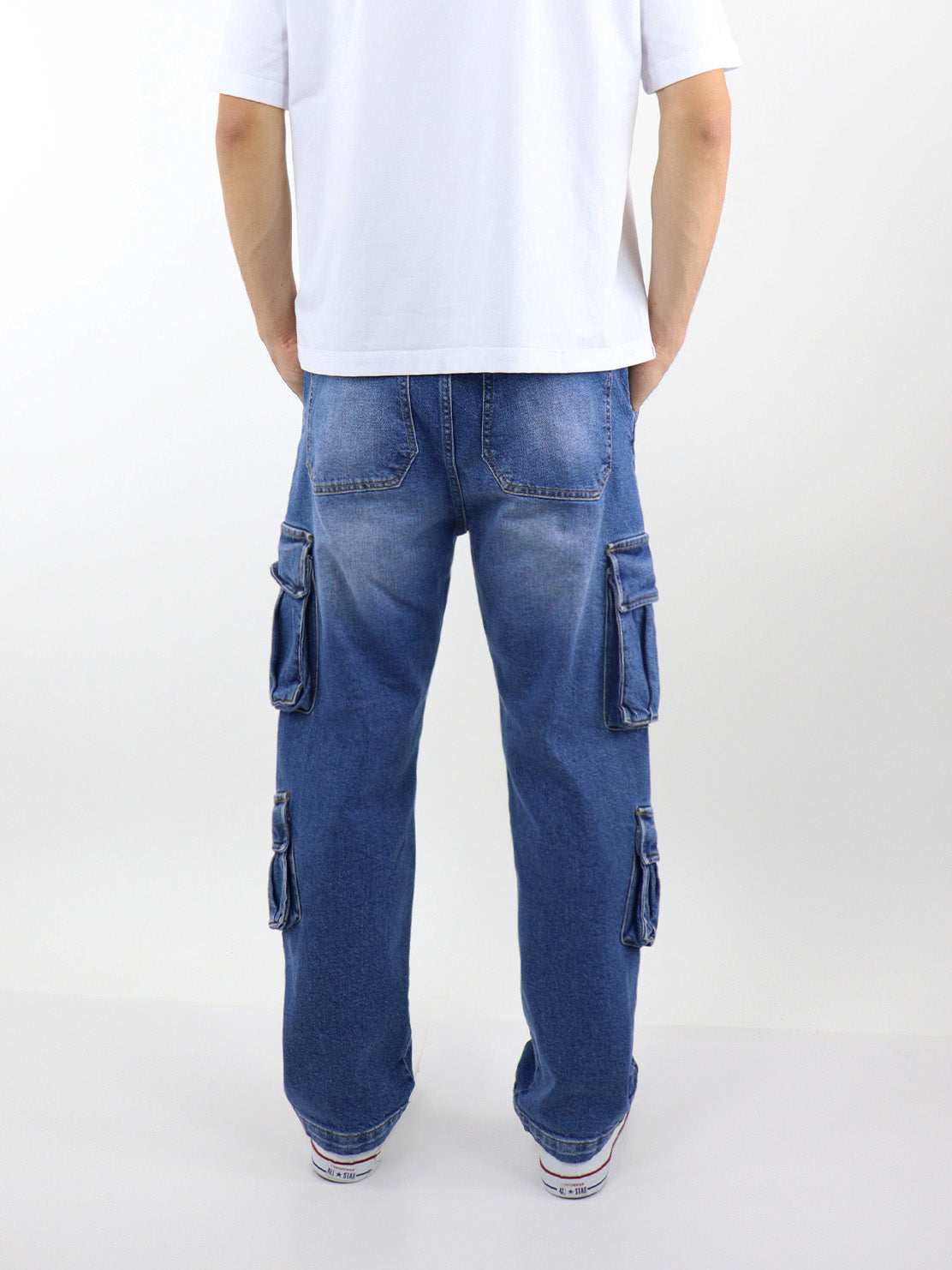 Jeans baggy cargo
