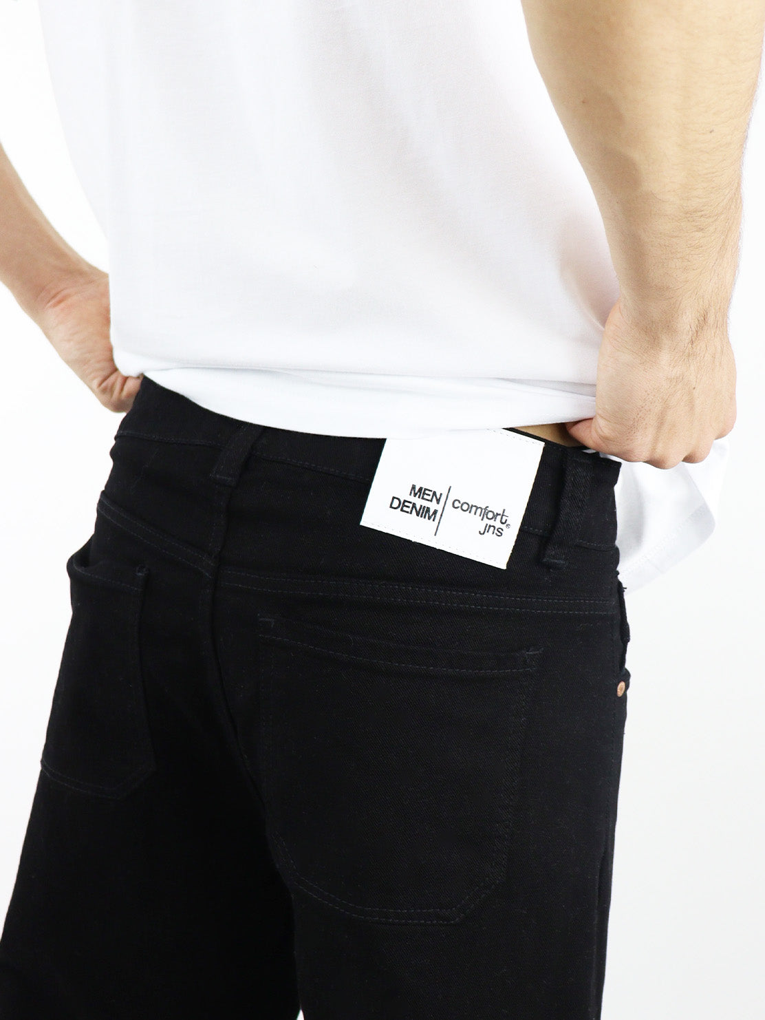 Jeans estilo baggy negro