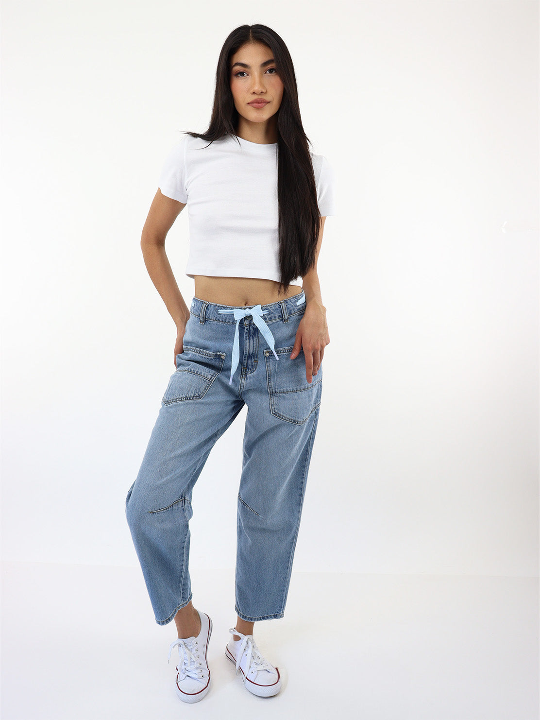 Jeans mom clasic