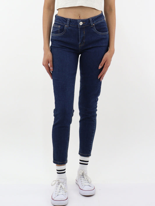 Jeans skinny azul oscuro