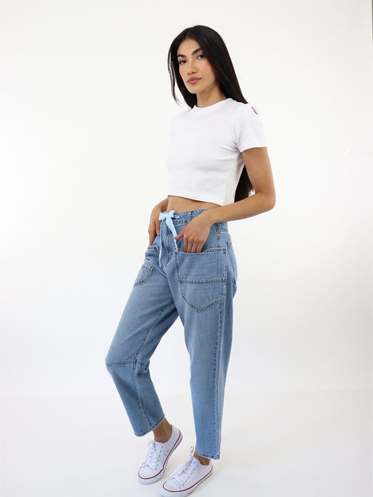 Jeans mom clasic