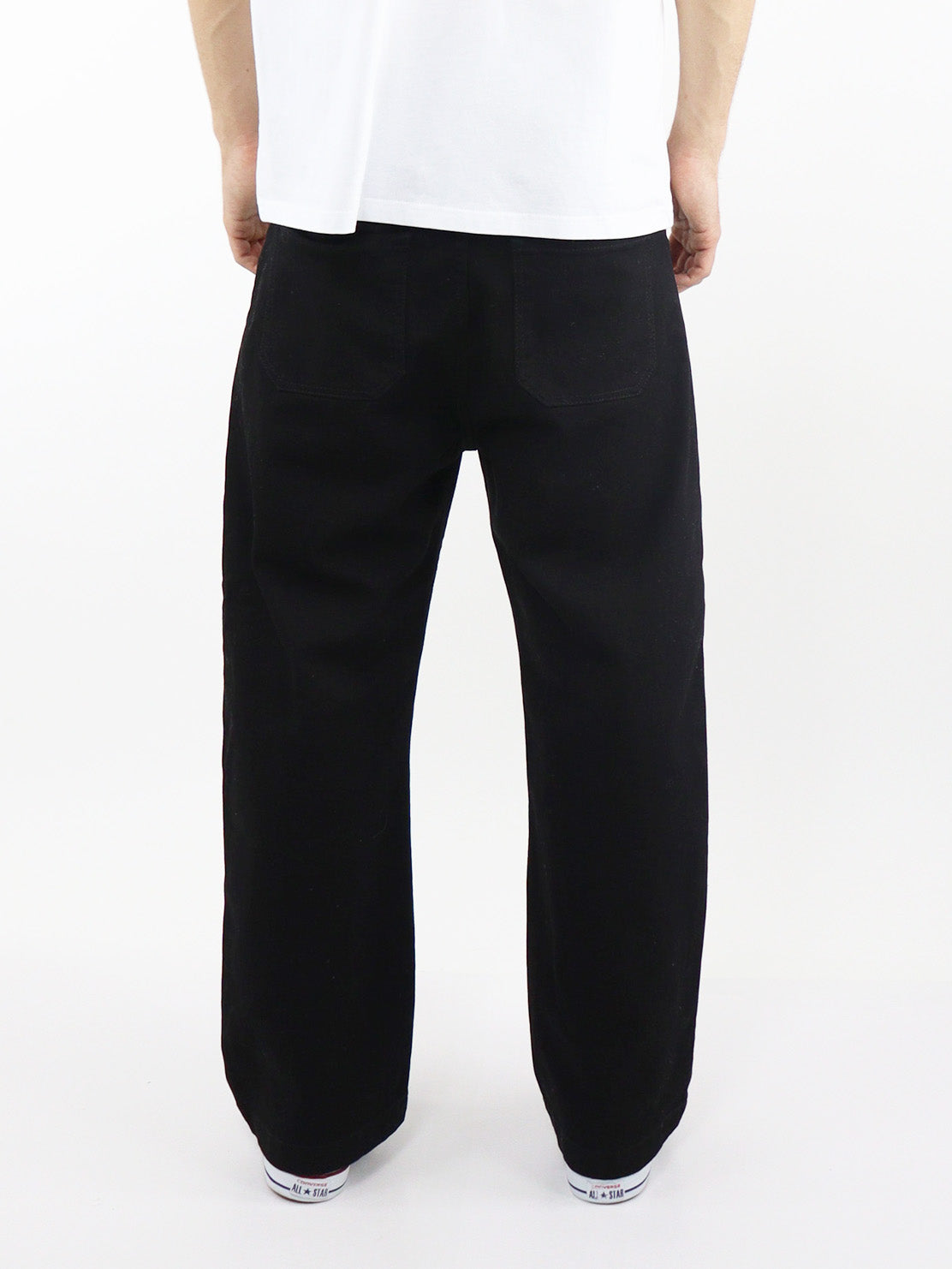 Jeans estilo baggy negro