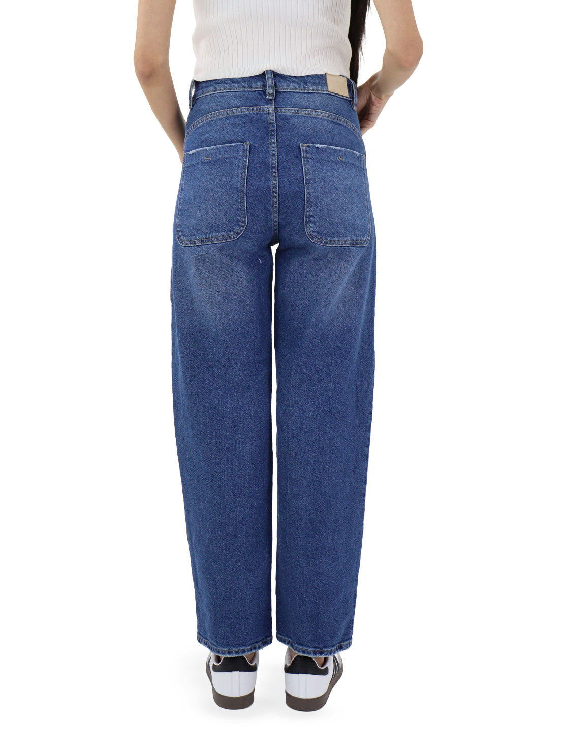 Jeans Baggy Tiro Alto