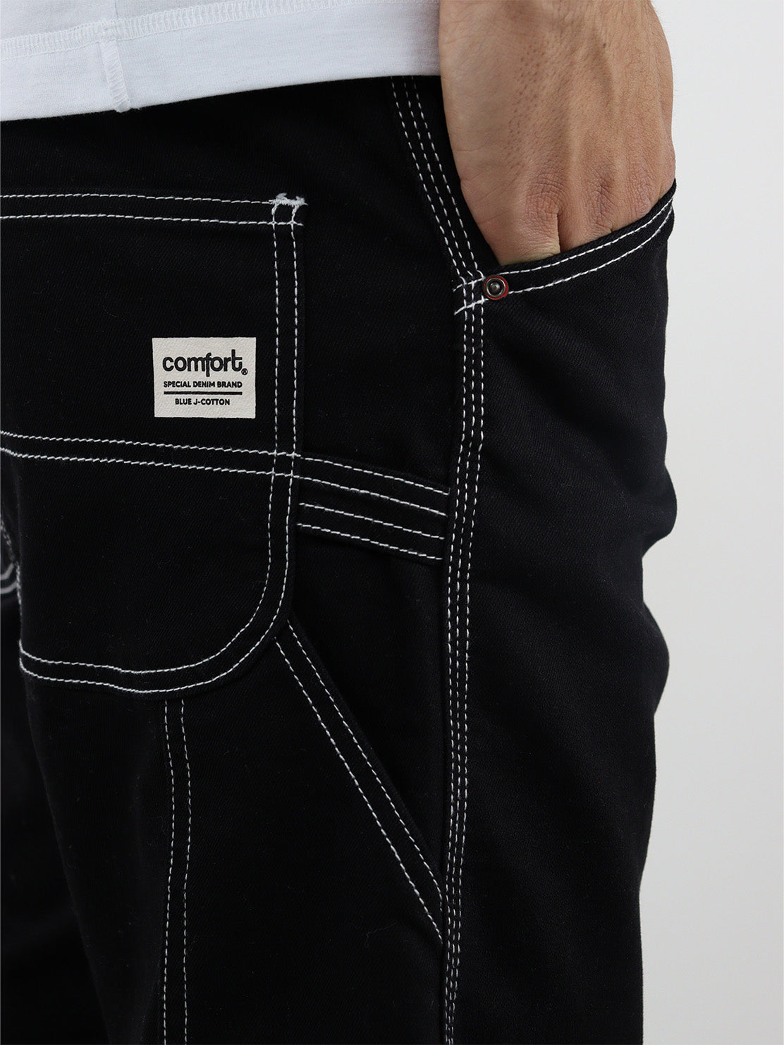 Jeans Regular Negro