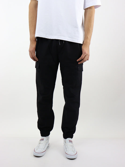 Jogger cargo negro