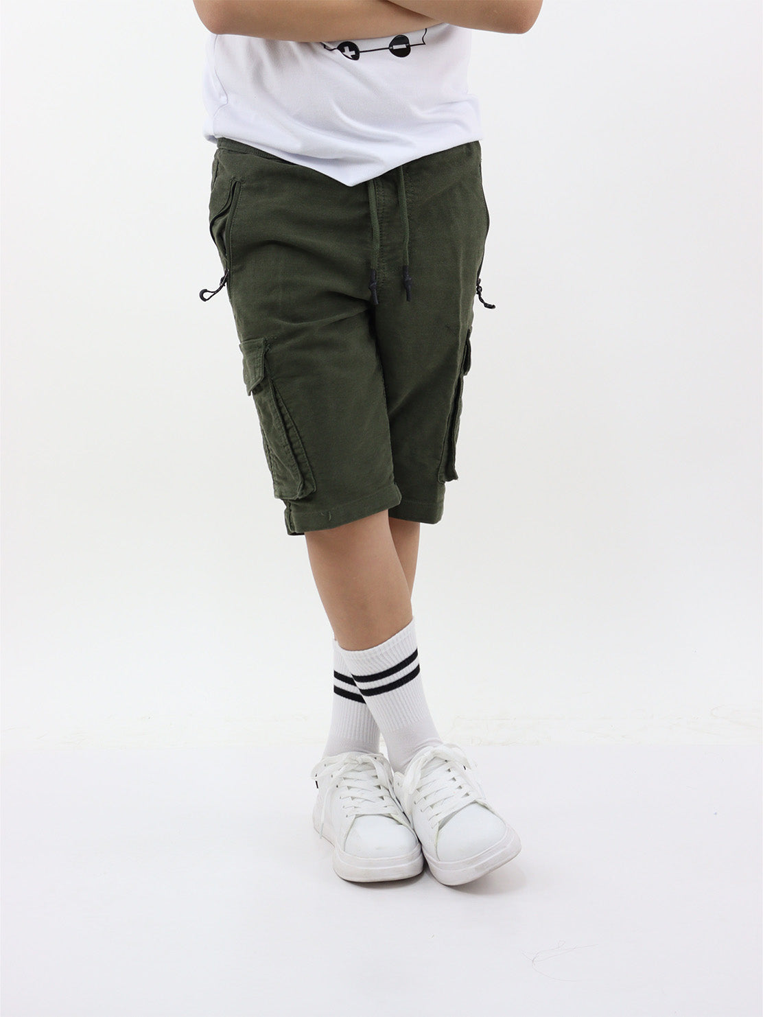 Bermuda cargo verde militar