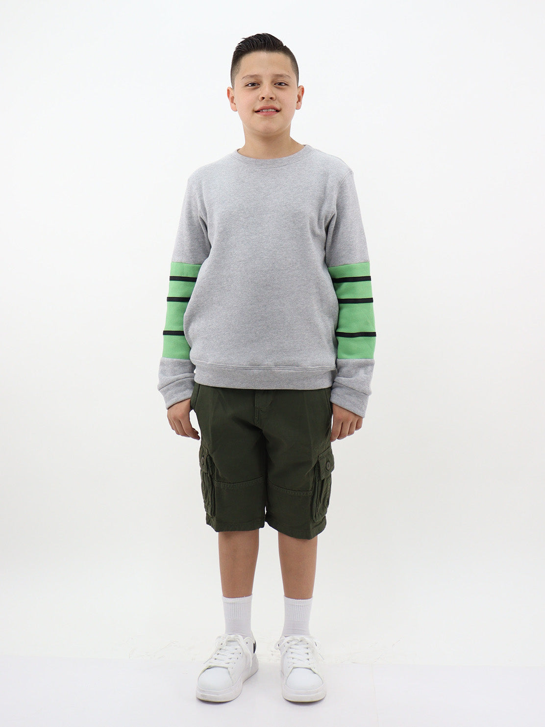 Bermuda cargo verde militar