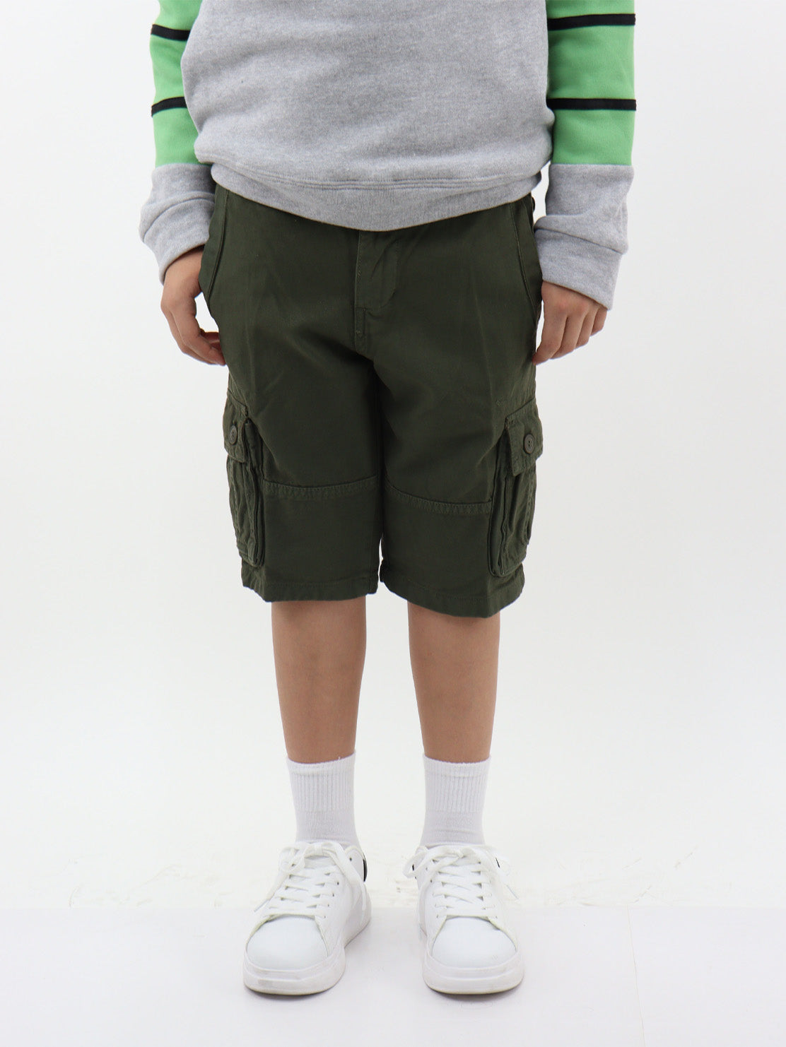 Bermuda cargo verde militar