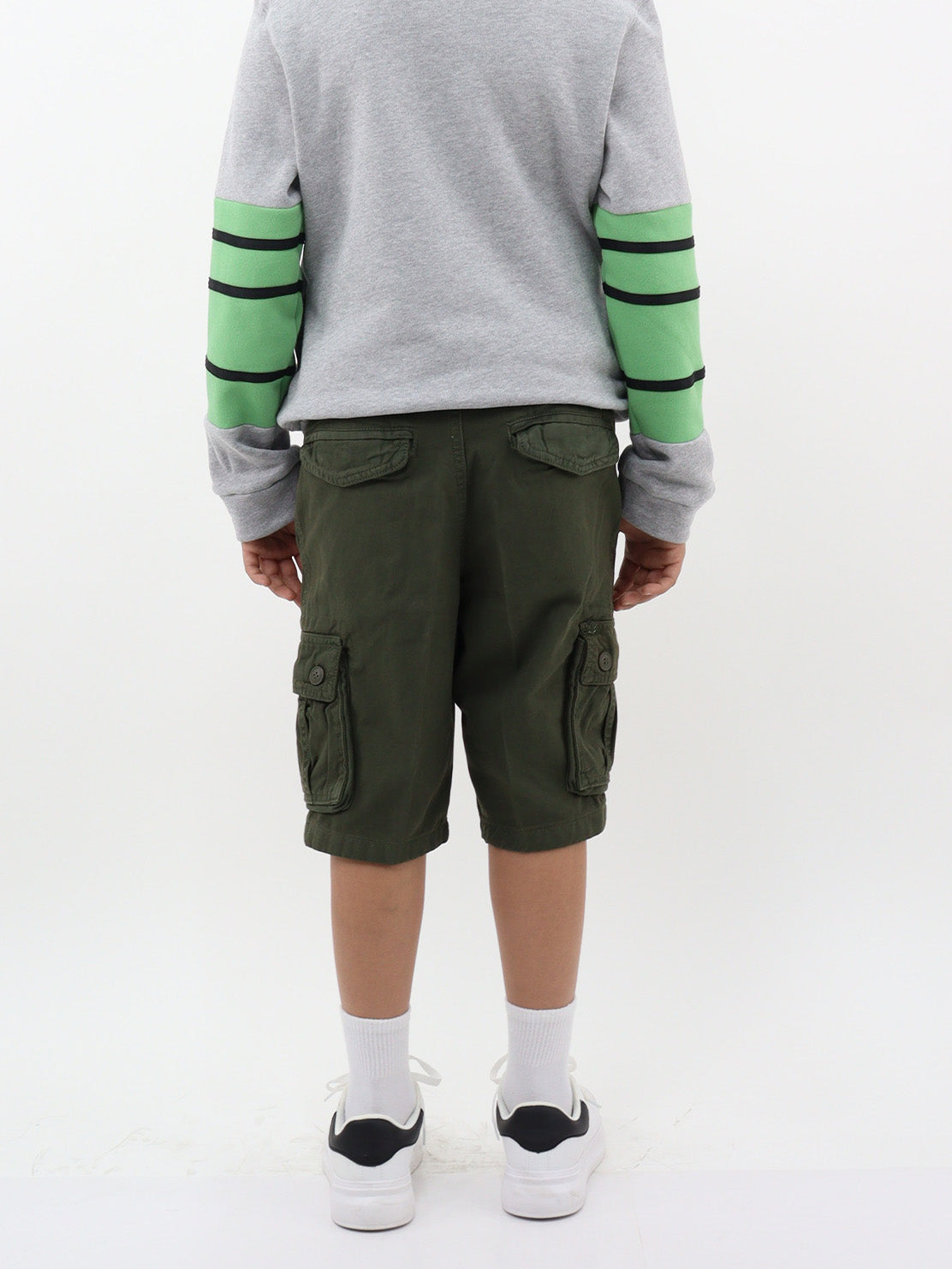 Bermuda cargo verde militar