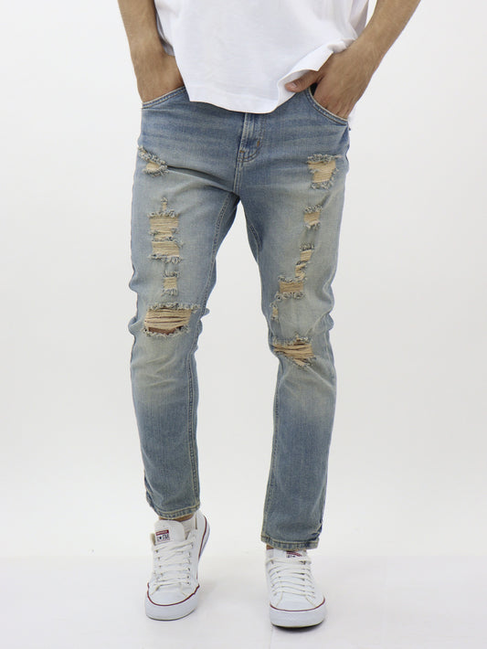 Jeans Skinny deslavado