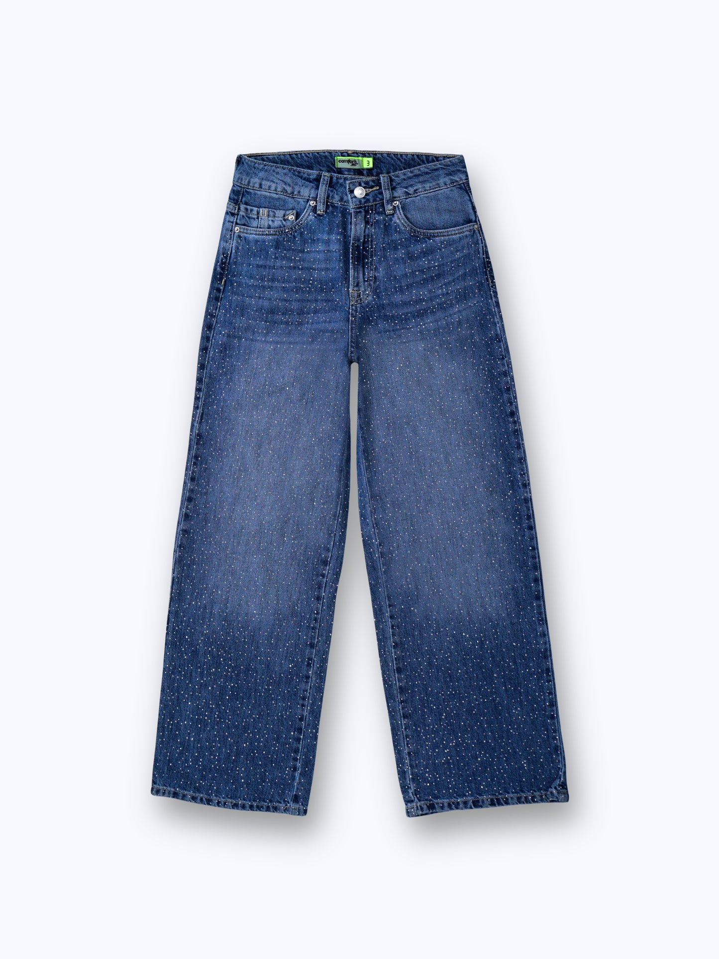 Jeans Wide Leg Brillos
