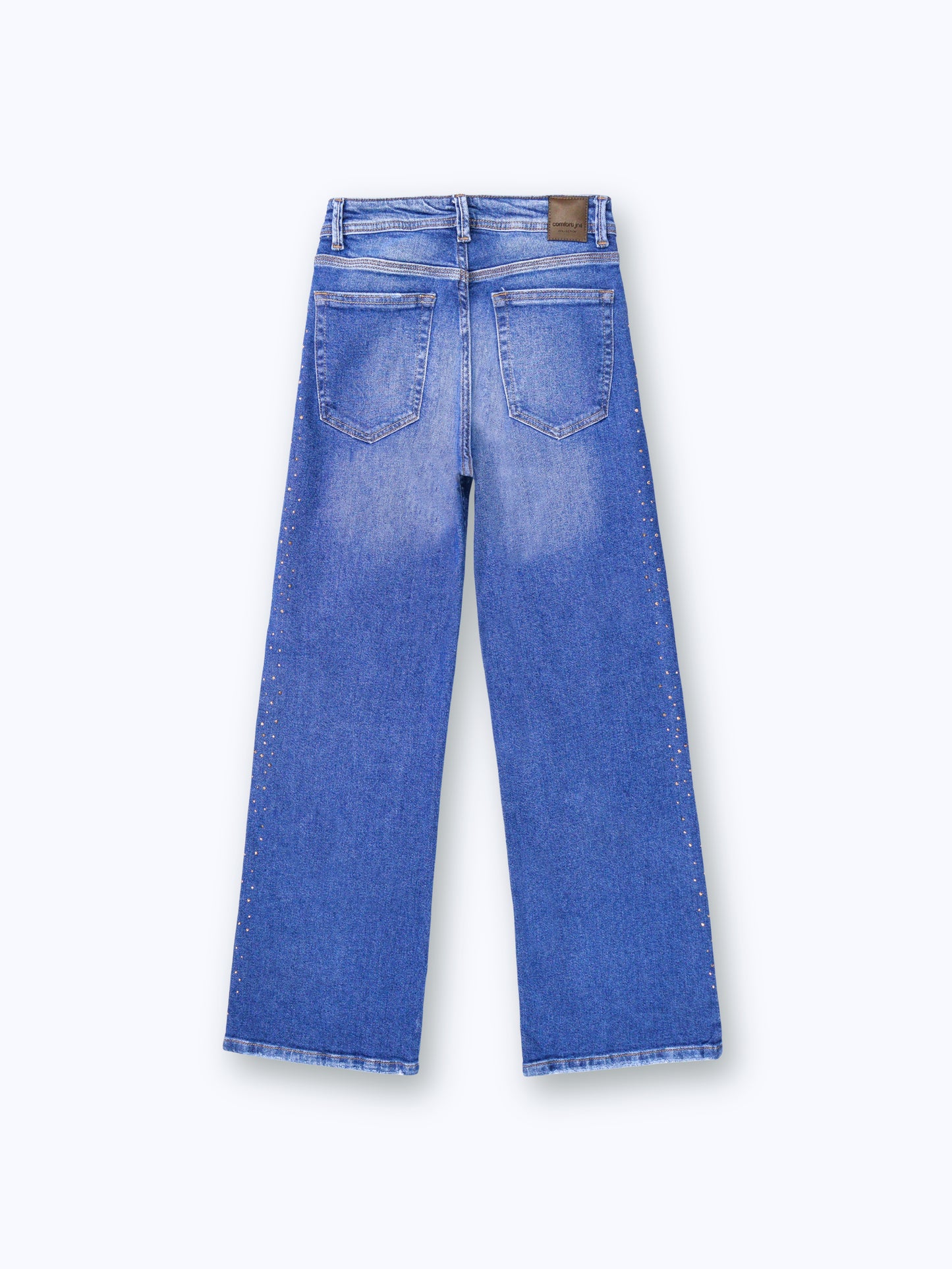 Jeans Wide Leg Brillos