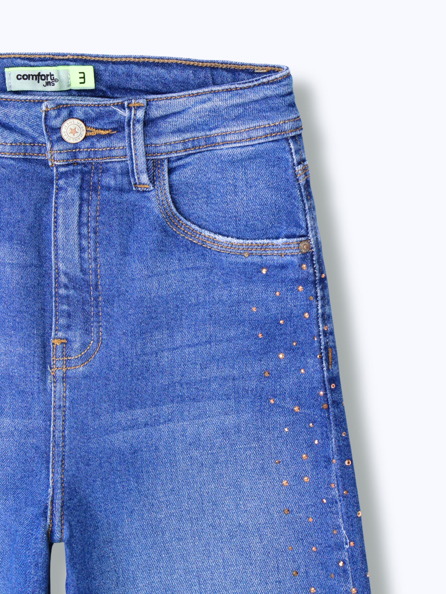 Jeans Wide Leg Brillos