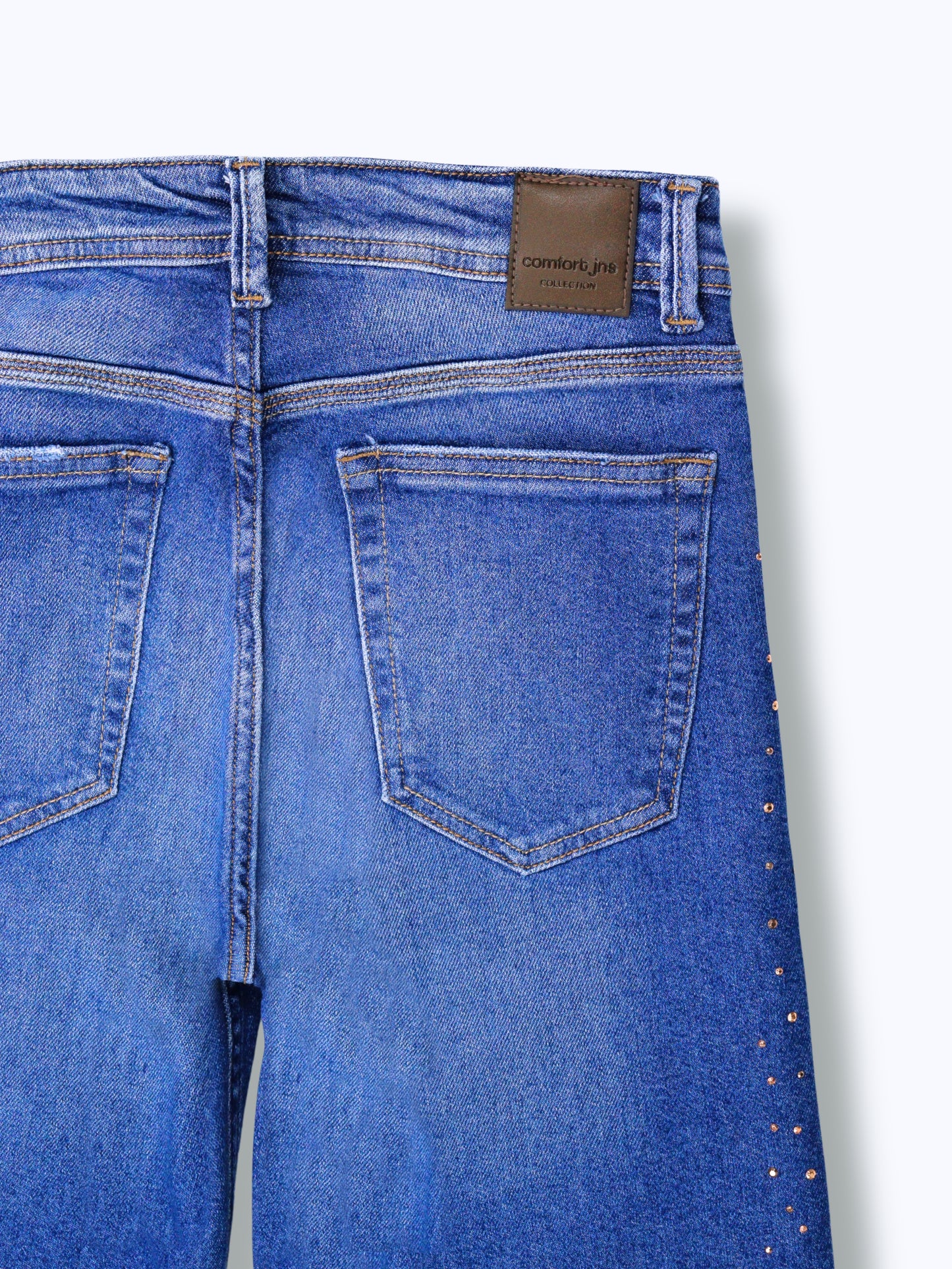 Jeans Wide Leg Brillos