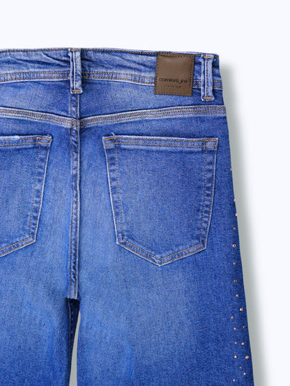 Jeans Wide Leg Brillos