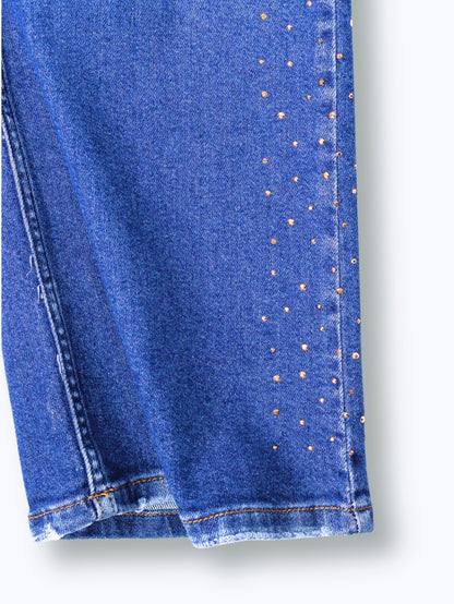 Jeans Wide Leg Brillos