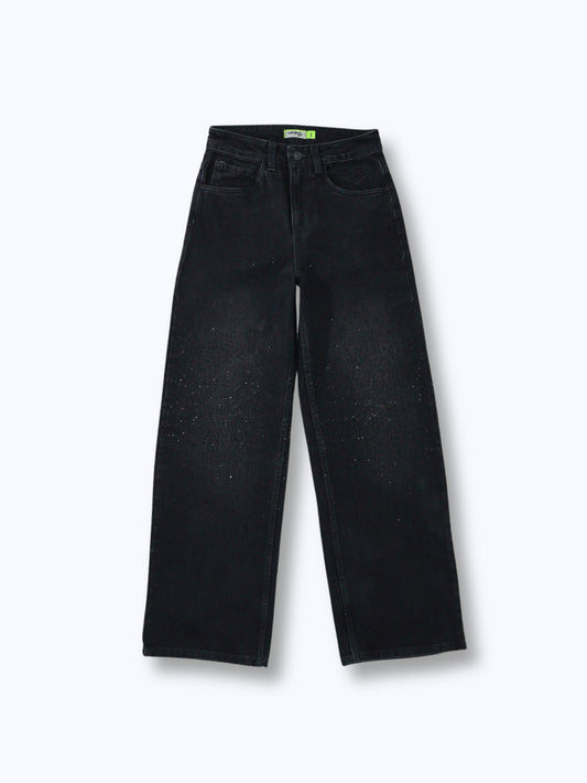 Jeans Wide Leg Brillos